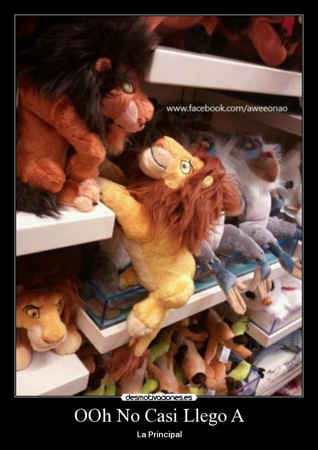 OOh No Casi Llego A - La Principal