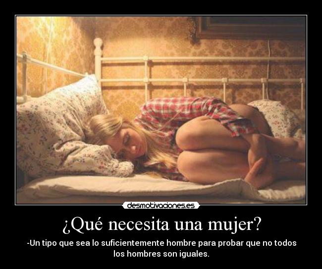 carteles mujer que necesita desmotivaciones