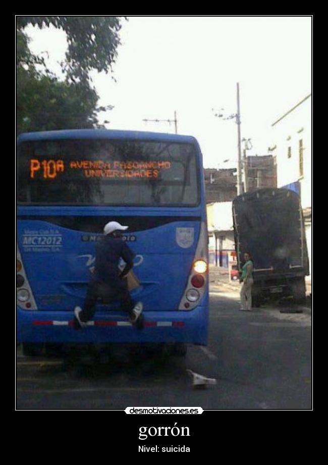 gorrón - Nivel: suicida