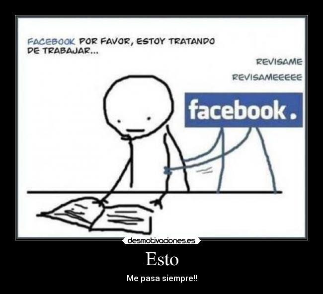 Esto - Me pasa siempre!!