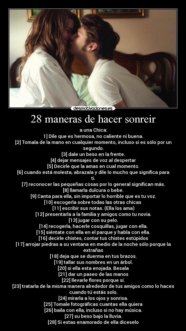 28 maneras de hacer sonreir - 