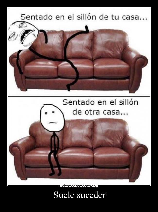 Suele suceder -