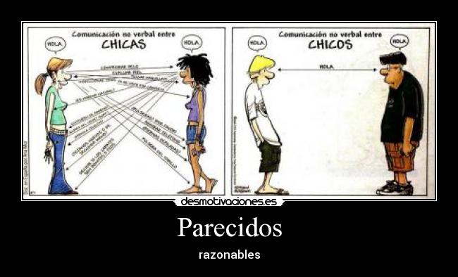 Parecidos - razonables