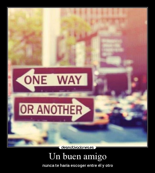 Un buen amigo -