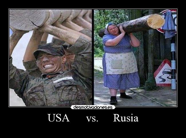 USA vs. Rusia -
