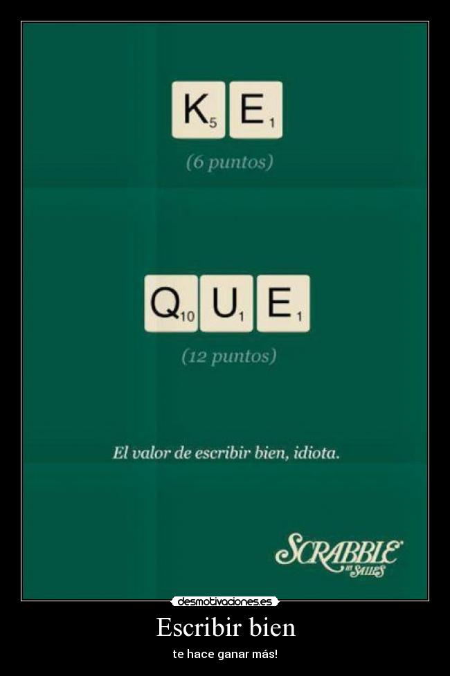 Escribir bien - te hace ganar más!