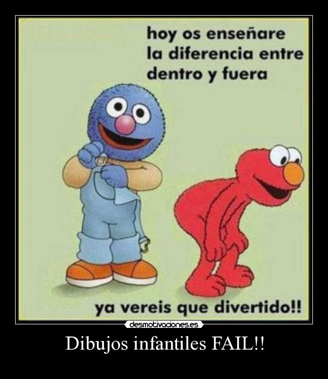 Dibujos infantiles FAIL!! -