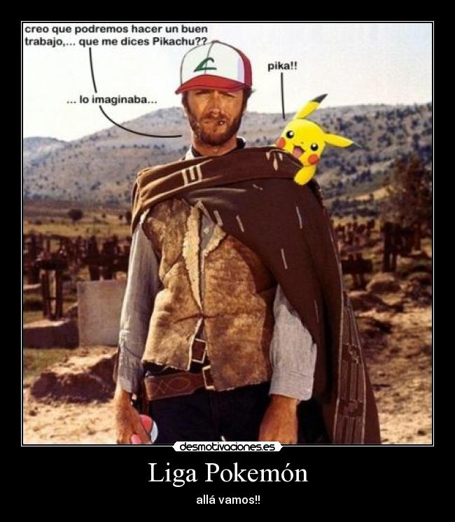 Liga Pokemón - allá vamos!!