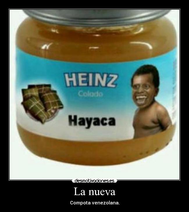 La nueva - Compota venezolana.