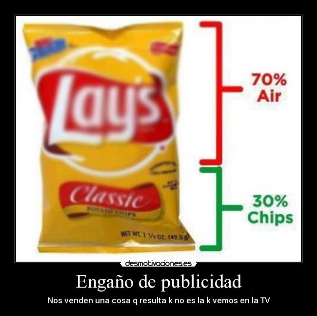 Engaño de publicidad -