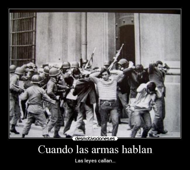 Cuando las armas hablan -