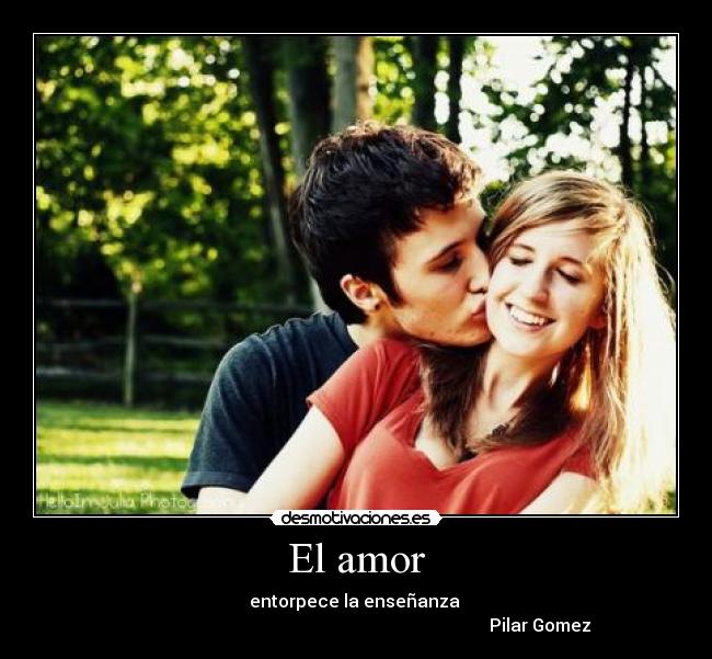 El amor -