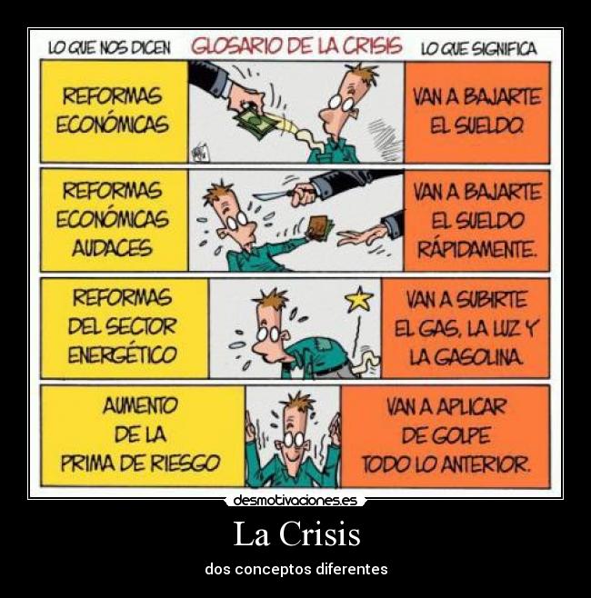 carteles hay que joderse con puta crisis desmotivaciones