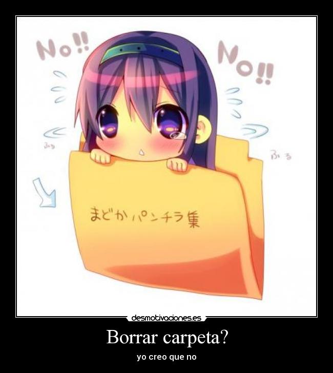 Borrar carpeta? - 