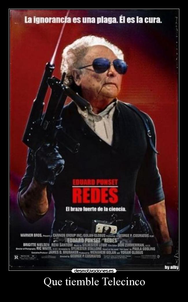 carteles eduard punset telecinco desmotivaciones