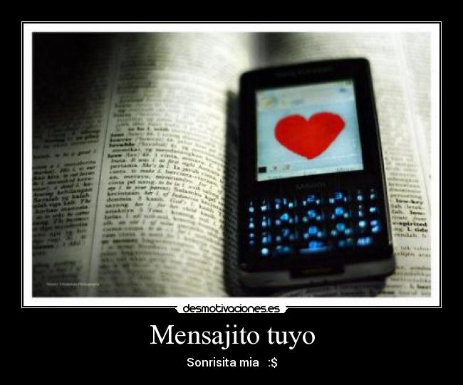 Mensajito tuyo - 