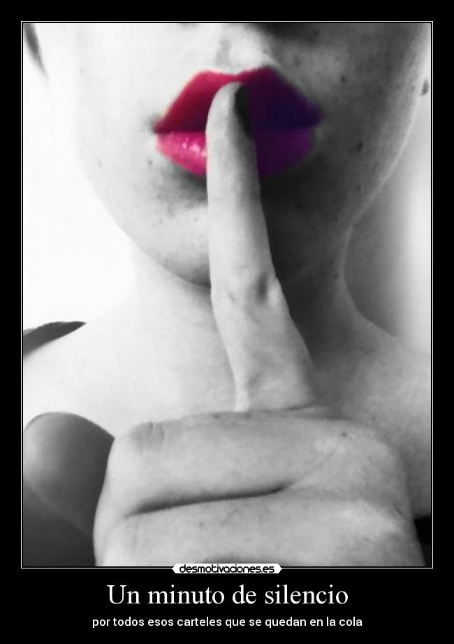 Un minuto de silencio - 