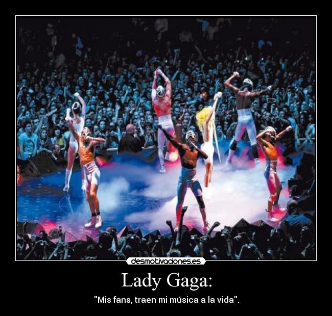 carteles lady gaga desmotivaciones