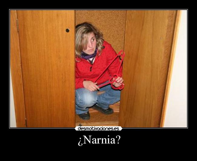 carteles narnia desmotivaciones