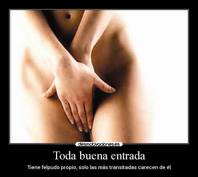 Toda buena entrada - Tiene felpudo propio, solo las más transitadas carecen de él