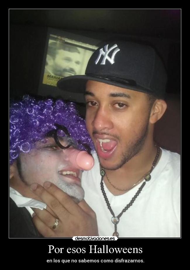 Por esos Halloweens - en los que no sabemos como disfrazarnos.