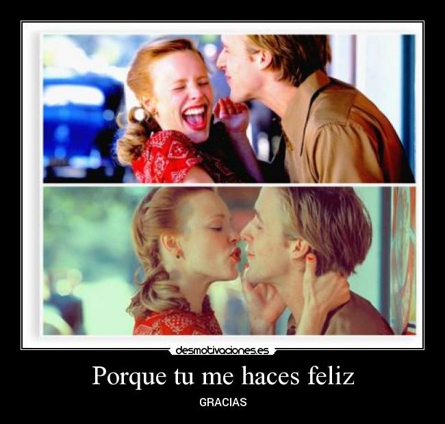 Porque tu me haces feliz - 