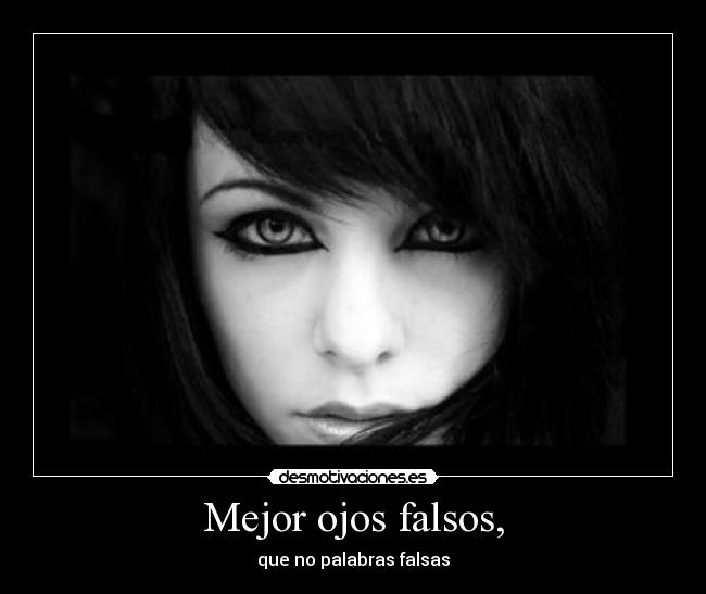 Mejor ojos falsos, - 