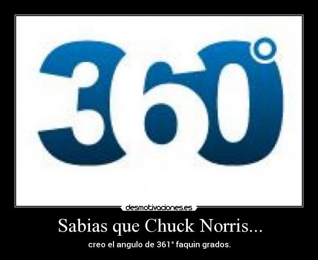 Sabias que Chuck Norris... -