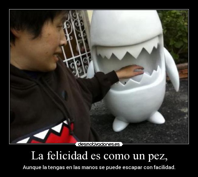 La felicidad es como un pez, - 