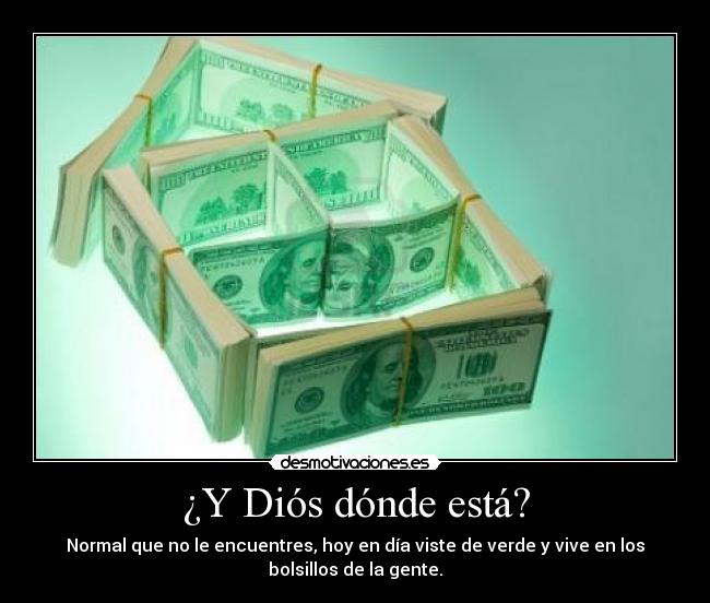 ¿Y Diós dónde está? - 