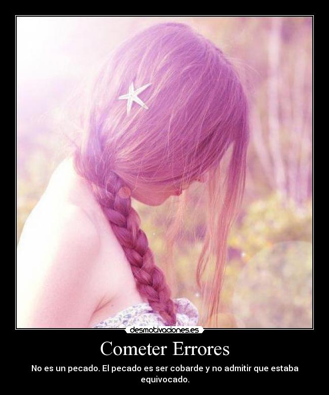 Cometer Errores -