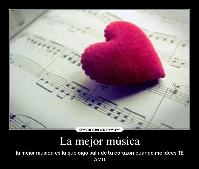 La mejor música -