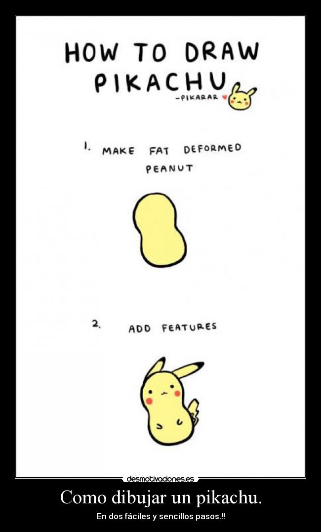 carteles pika pika desmotivaciones