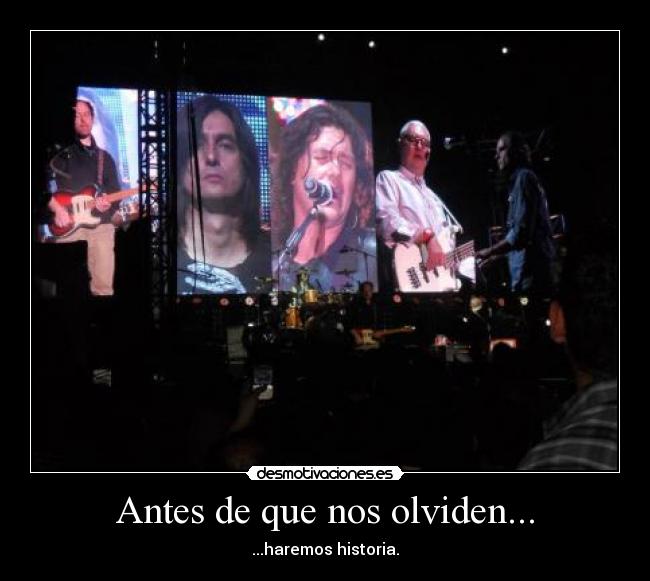 Antes de que nos olviden... -