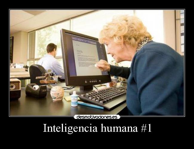 Inteligencia humana #1 - 