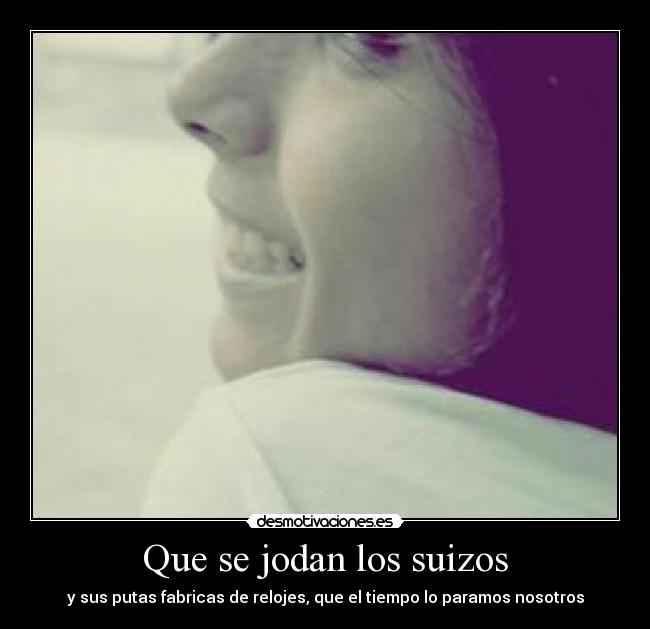 Que se jodan los suizos - 