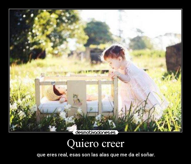 Quiero creer - 