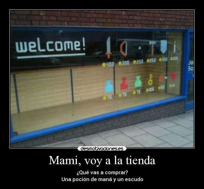 Mami, voy a la tienda - 