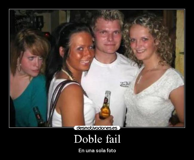 Doble fail - En una sola foto