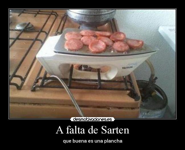 A falta de Sarten - que buena es una plancha