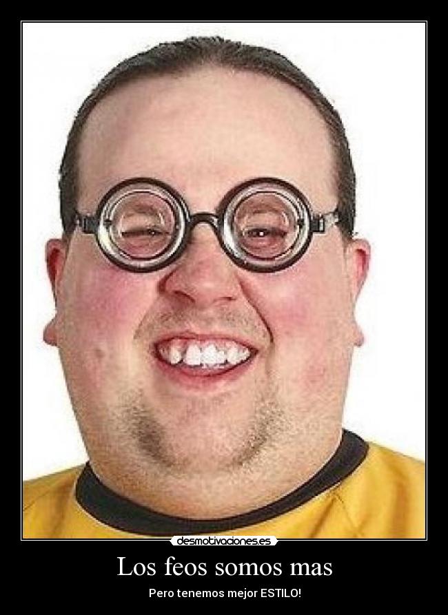 carteles feos estilo colombia nerd gafas estilo desmotivaciones