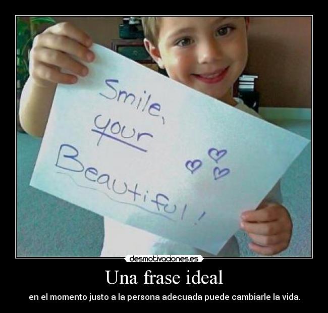 Una frase ideal - 