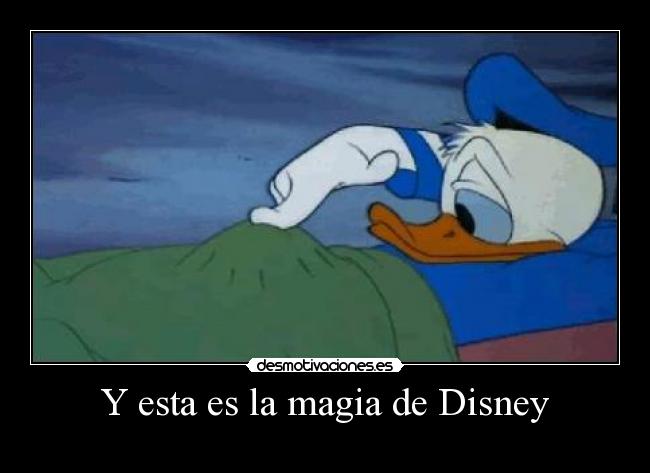 Y esta es la magia de Disney -