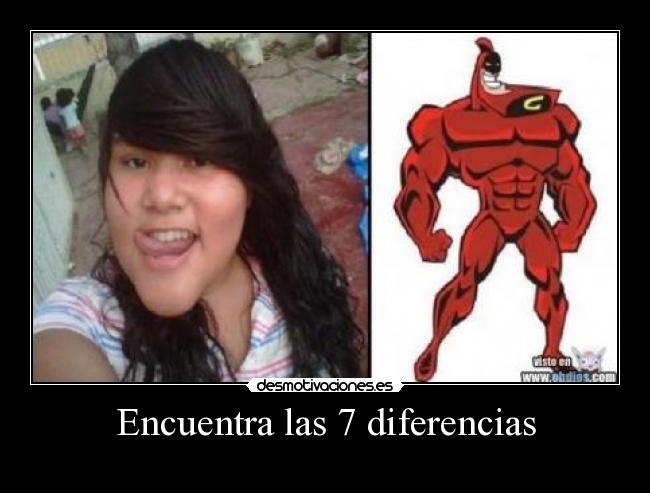 Encuentra las 7 diferencias - 