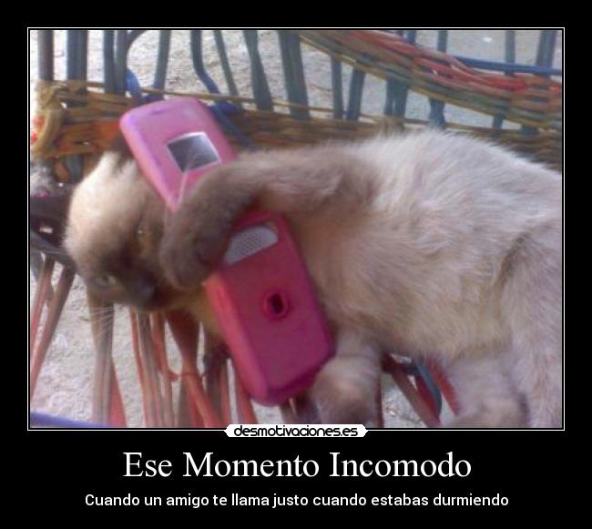 Ese Momento Incomodo -
