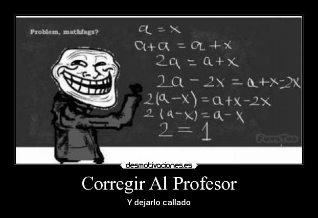 Corregir Al Profesor -