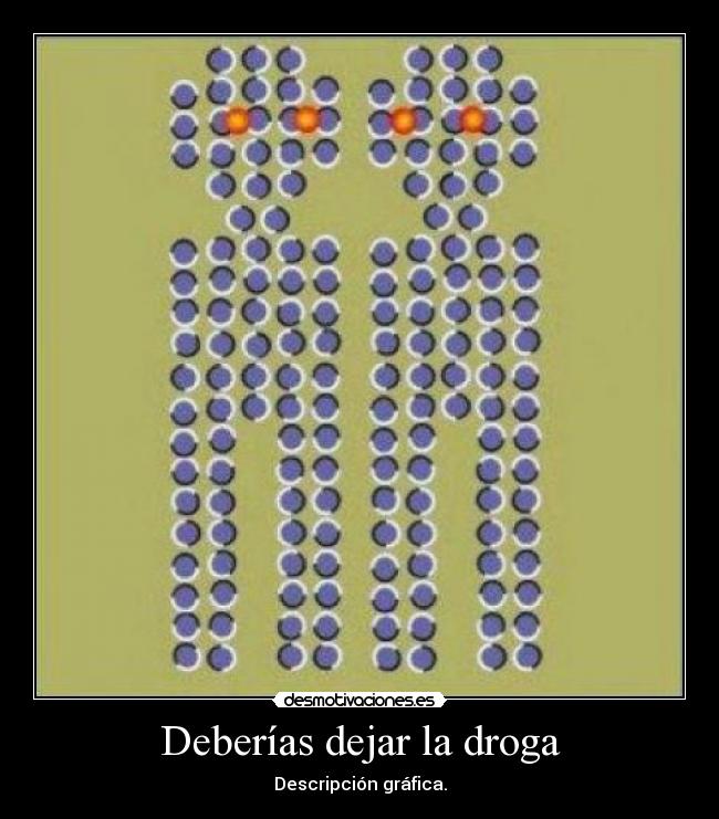 Deberías dejar la droga - 