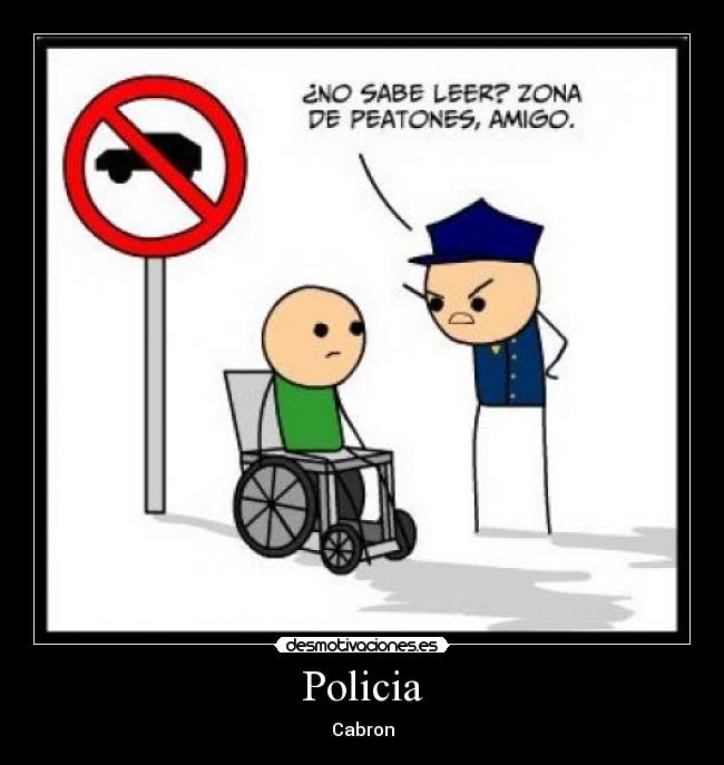 carteles los policias respetan desmotivaciones