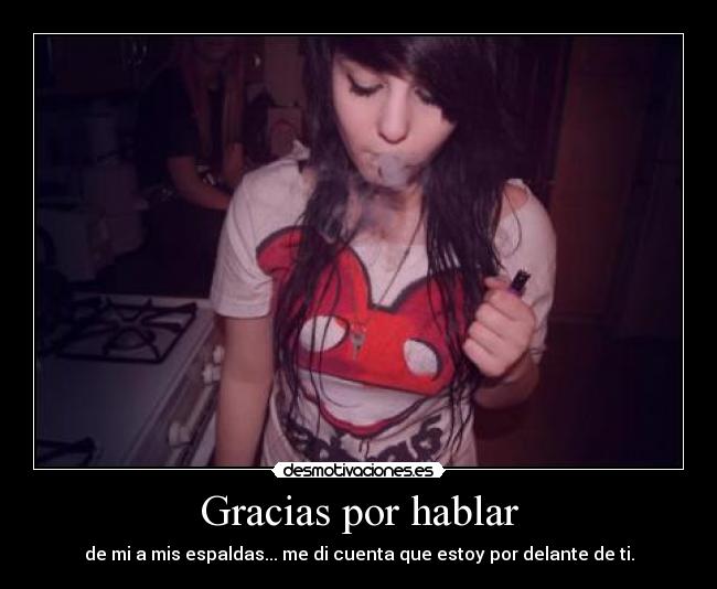 Gracias por hablar - 