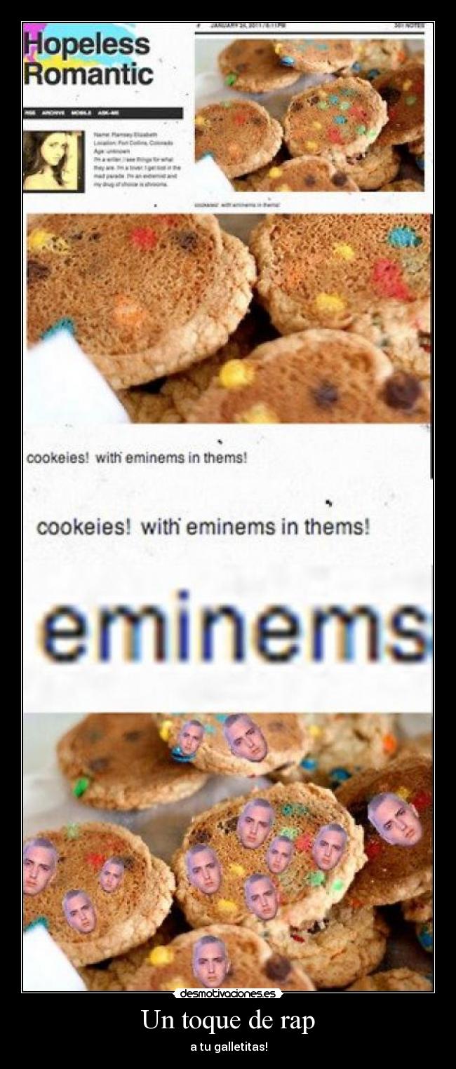 Un toque de rap - a tu galletitas!